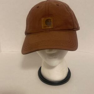 Carhartt Mens Tan Cotton Canvas Hat Odessa Adjustable Summer Cap One Size‎